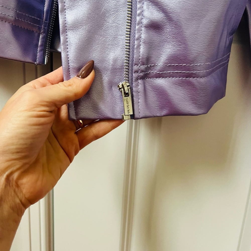 Limited Too Metallic Lavender Jacket - Picture 3 of 5